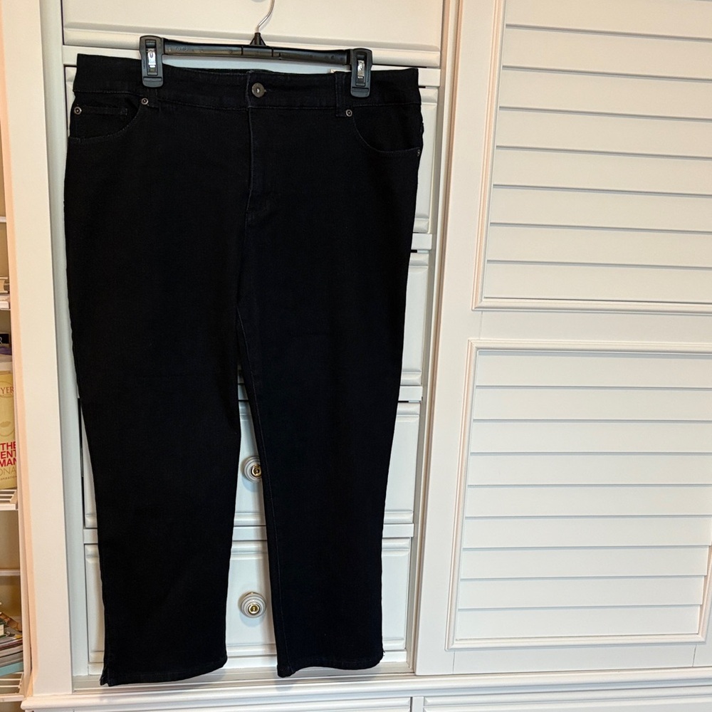 NWT- Chico's Classic Dark Navy Ankle Jeans